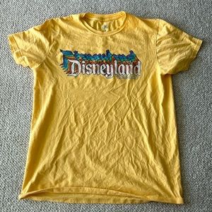 10/$25 Disney Parks Disneyland Resort: Yellow Retro Graphic T-shirt